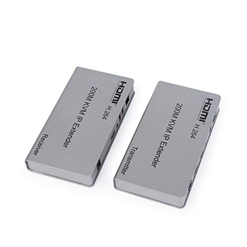 BOXNUBE HDMI USB KVM Extender over Ethernet CAT6 Up to 200M Full HD 1080P | Dual USB Ports BOXNUBE HDMI USB KVM Extender over Ethernet CAT6 Up to 200M Full HD 1080P | Dual USB Ports